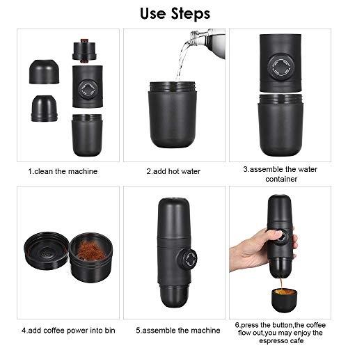 Mini Coffee Machine - 140ml