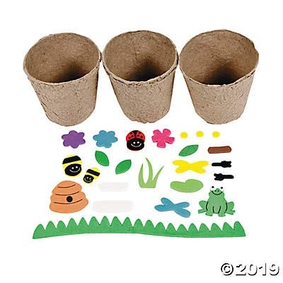 Garden Pot Craft Kit - 12 piece(s)