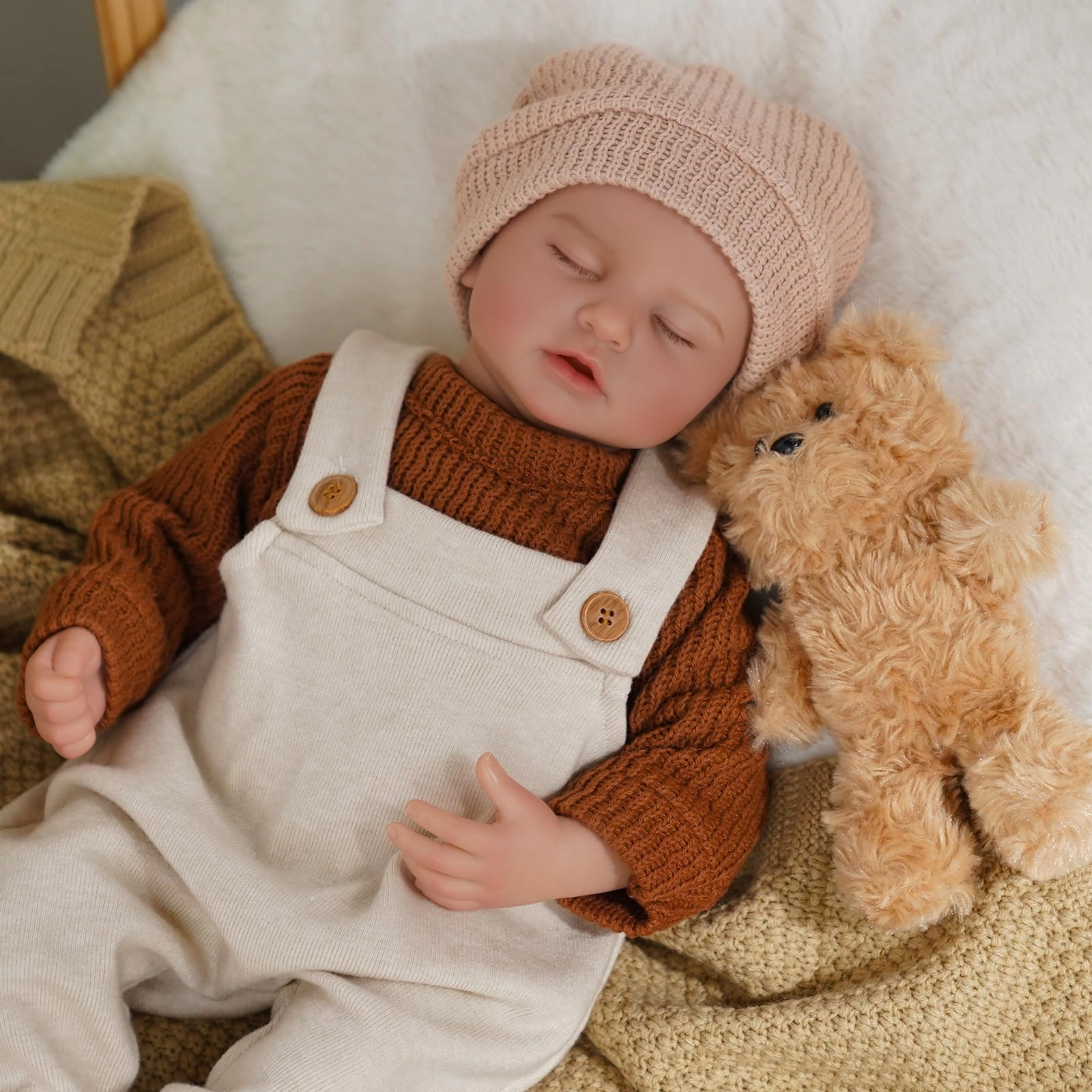 BABESIDE Reborn Dolls - 23IN Cotton Vinyl