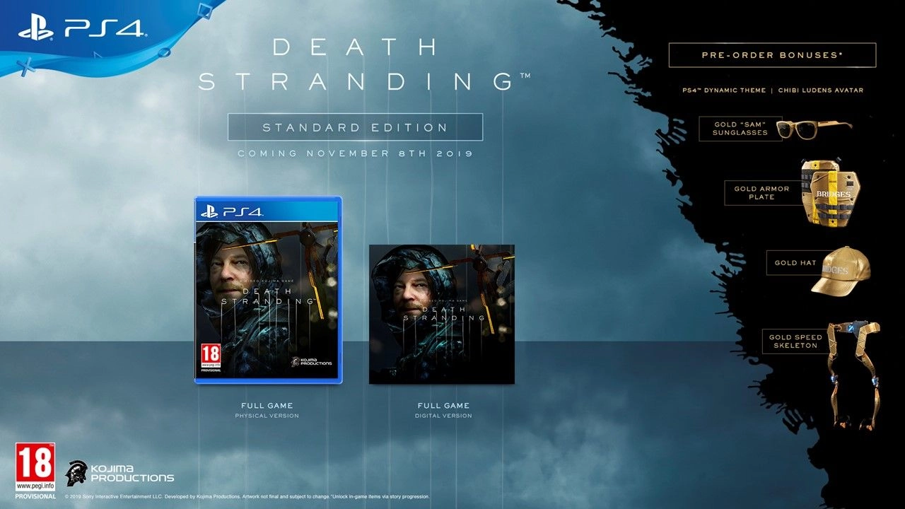 Sony Interactive Entertainment Death Stranding - PlayStation 4