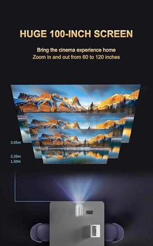 Venus GNVE4KPROJWH 240 ANSI lumens