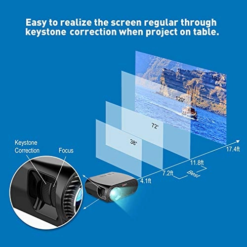 Portable Home Cinema Projector olpqadfgcz543