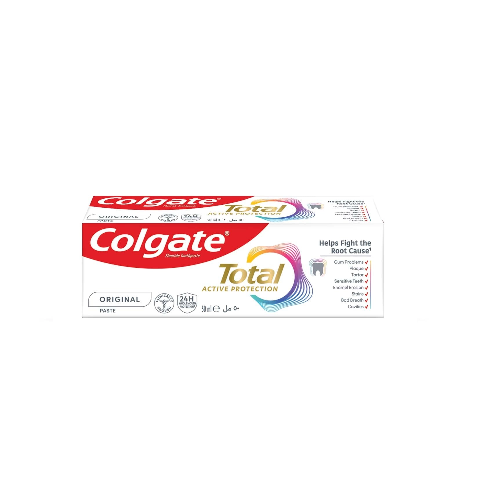 Colgate Total Original Fluoride Toothpaste Adults and families 50ml