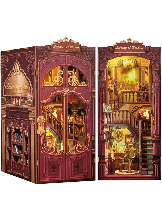 Book Nook Kit - DIY Miniature House 3D Wooden Puzzle