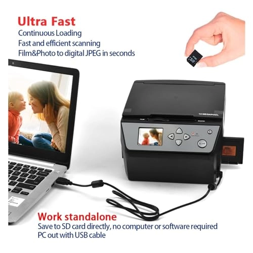 Multifunction Film Scanner - 22MP 14MP CMOS
