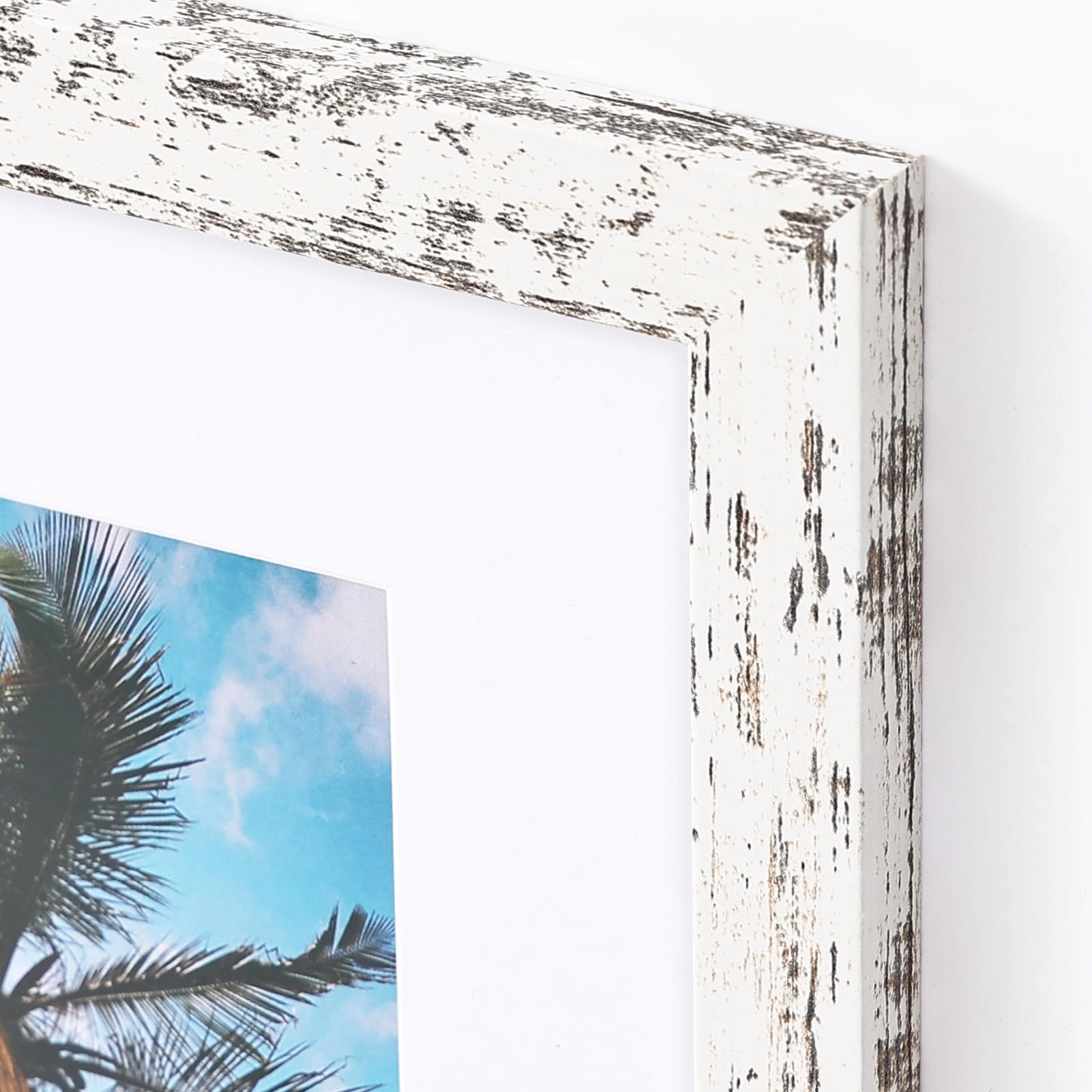 Picture Frames Set - 10 Pack Rustic Grey