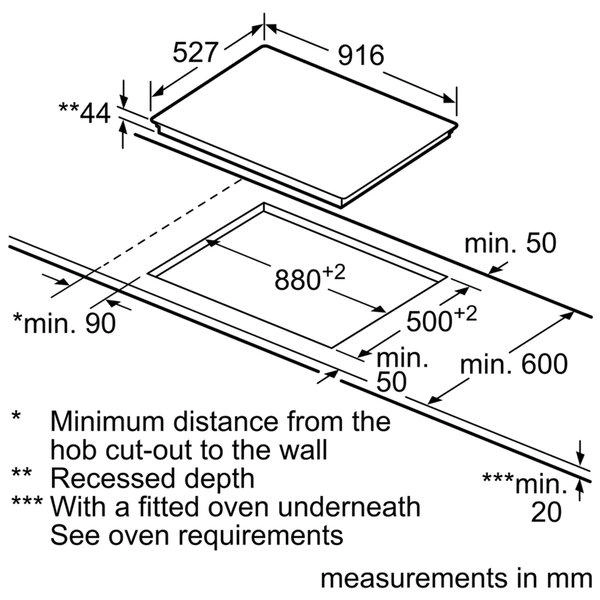 Series 8 PKV975DV1M Electric hob