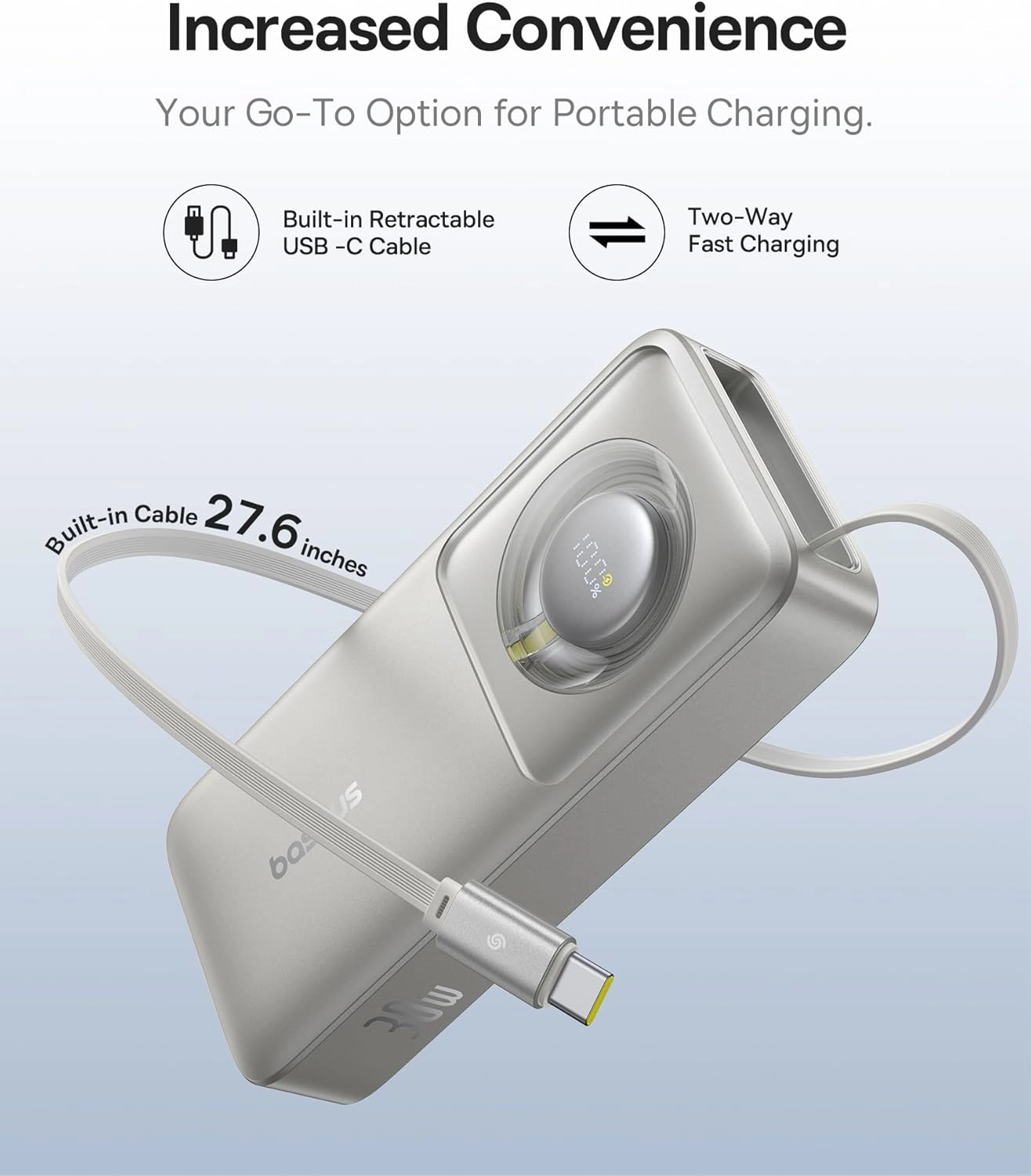 Free2Pull - 10000mAh 30W Fast-Charging