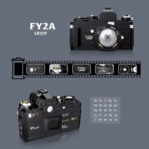 SLR Camera Building Blocks Kit - 627 pcs
