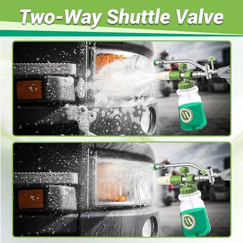 High Pressure Washer Gun - Foam Cannon Dual Connector Kit