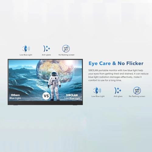 Portable Monitor - 1080P FHD 15.6 Inch