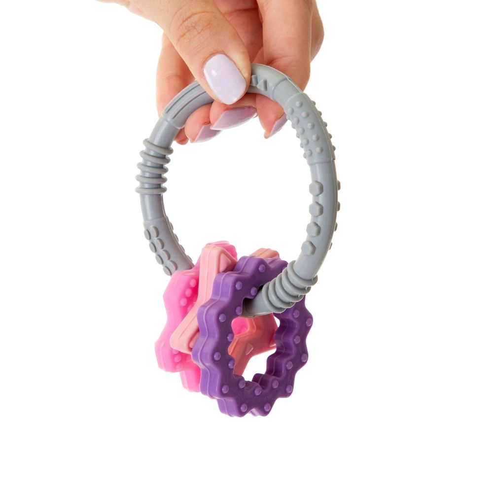 Silicon Ring Teether - 100% food-grade silicone