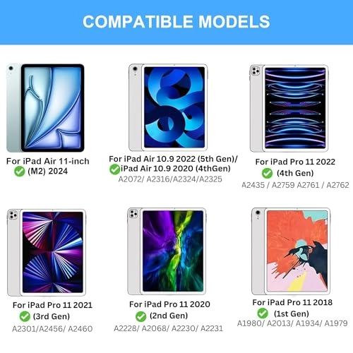 Keyboard Case with Trackpad for iPad Pro 12.9-inch (6th/5th/4th/3rd Generation)