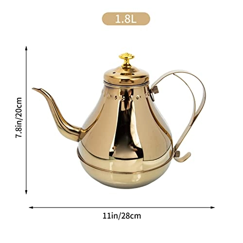Teapots - Stainless steel 1.8L