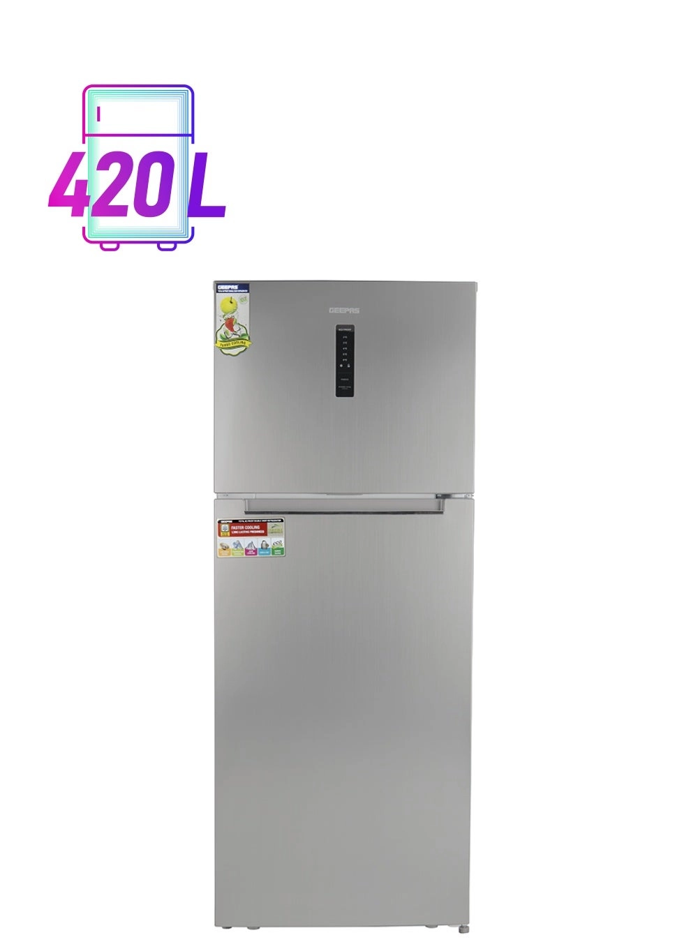 GEEPAS Nofrost GRF5109SXHN