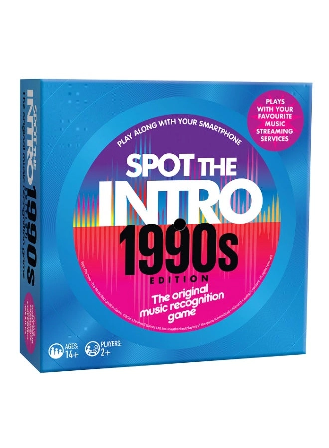 Spot The Intro 90s Edition - Family Party Music Game