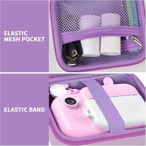 Bag - 5.5 x 5.1 x 3.1 inches suitable for ESOXOFFORE for Dylanto for Prograce for GKTZ for YEEHAO for LETSHAHA for ENERHAMP/ for Anchioo/ for YETCN/ for Amzelas/ for WEEFUN/ for MEETRYE/ for USHINING/ for Mafiti/ for Bestoonemultiple instant camera for digital camera for girls camera