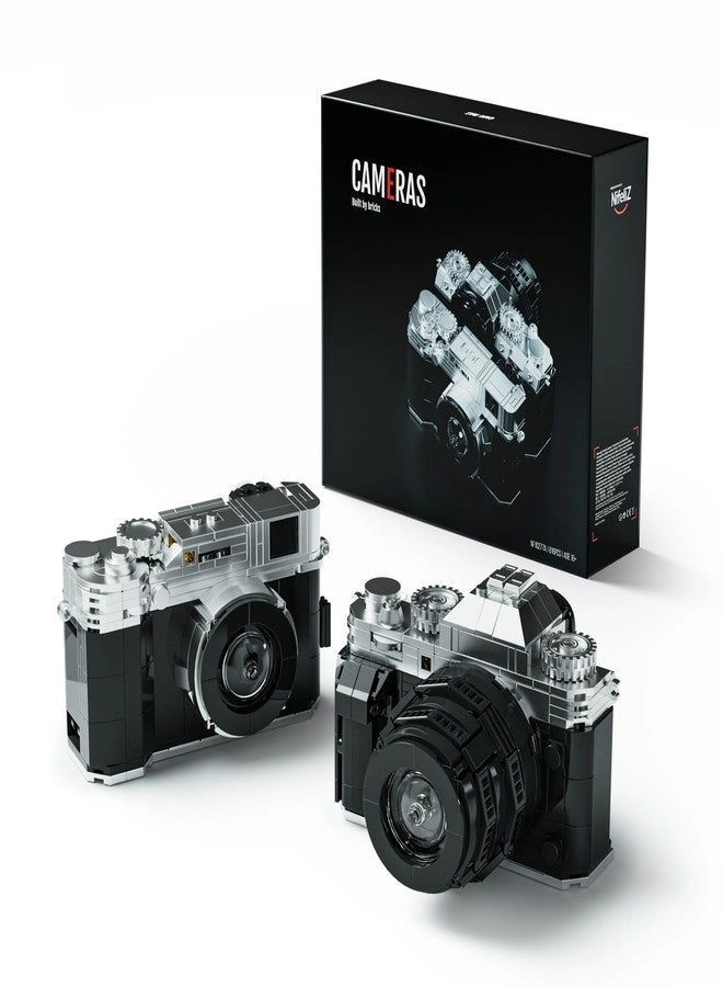 Nifeliz Cameras Building Set - 2 Collectible Camera Models for Adults