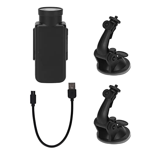 Mini Sports Recorder, Large Wide Angles V17 Outdoor Motion Recorder AV Synchronization 1080P HD for Riding for Daily for Work (64G)