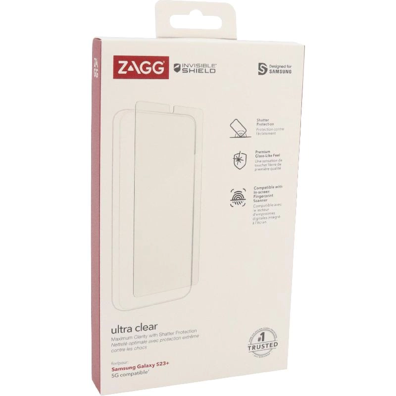ZAGG Clear Glass-like Screen Protector for Samsung Galaxy S23+