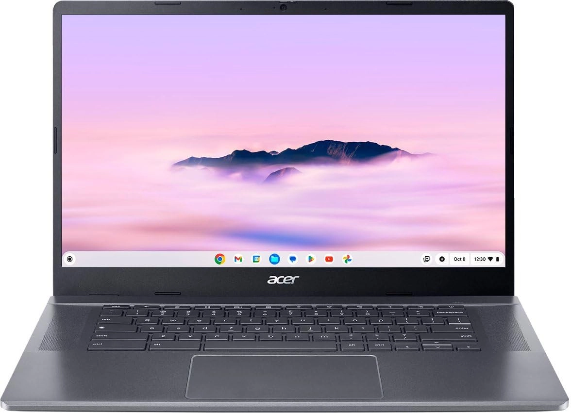 Acer Chromebook Plus 515 - 15.6'' Core i3-1215U 8GB DDR5 256GB UFS
