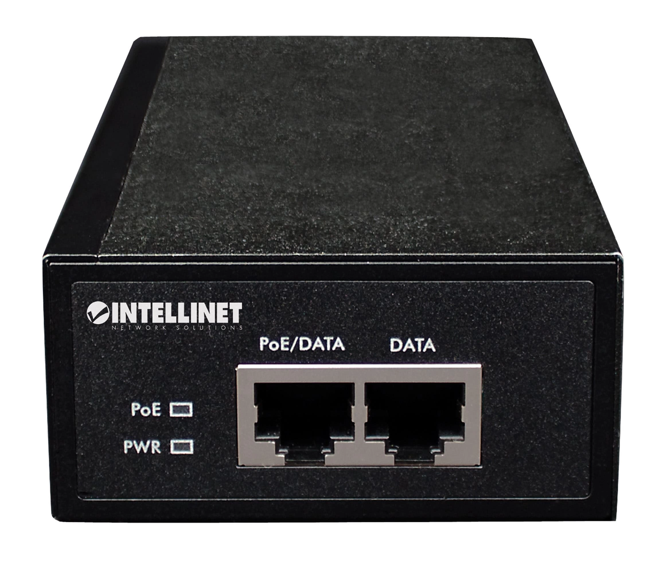Industrial Gigabit High-Power PoE+ Injector - 45 – 56 V 30 W 1 x RJ45 IEEE 802.3af/at 10/100/1000Base-T