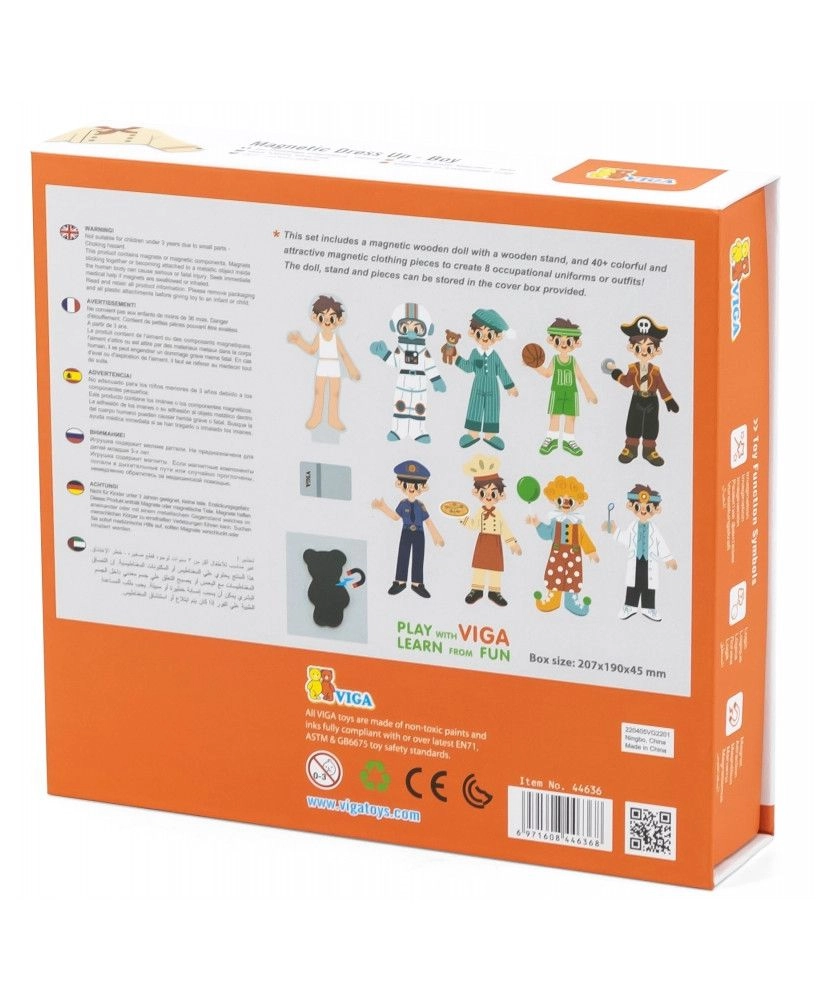 Magnetic Dress Up - 3 +