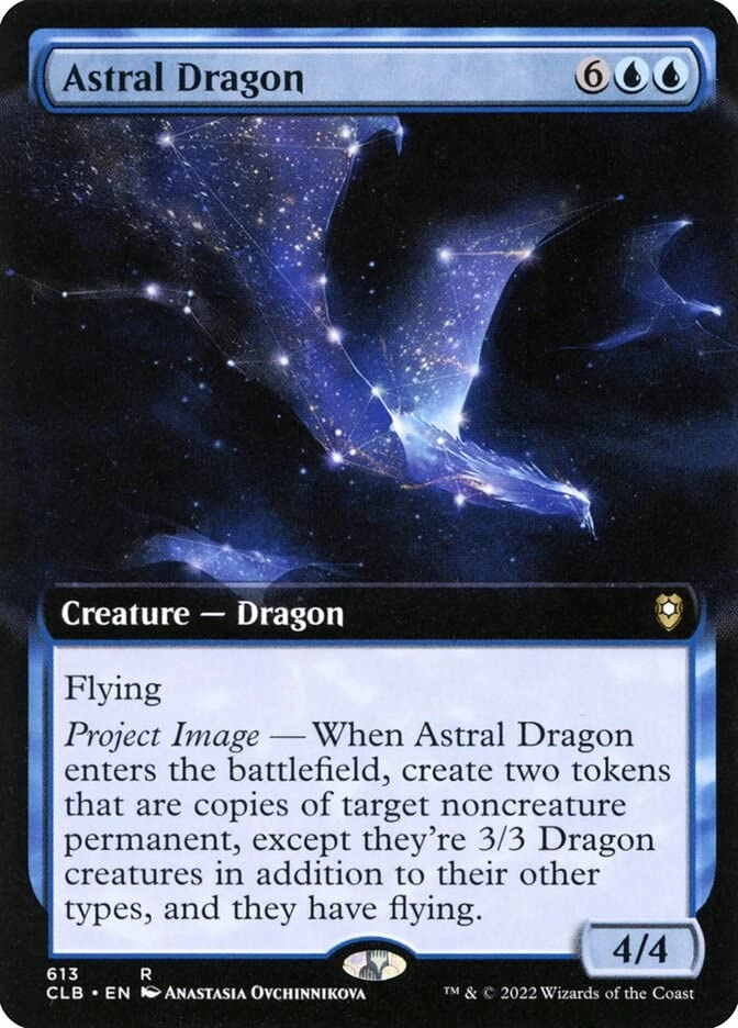 Wizards of the Coast Astral Dragon 613 - Extended Art Battle for Baldur's Gate
