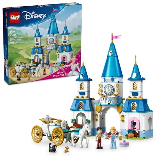 LEGO Disney Cinderella's Castle & Horse Carriage 43275