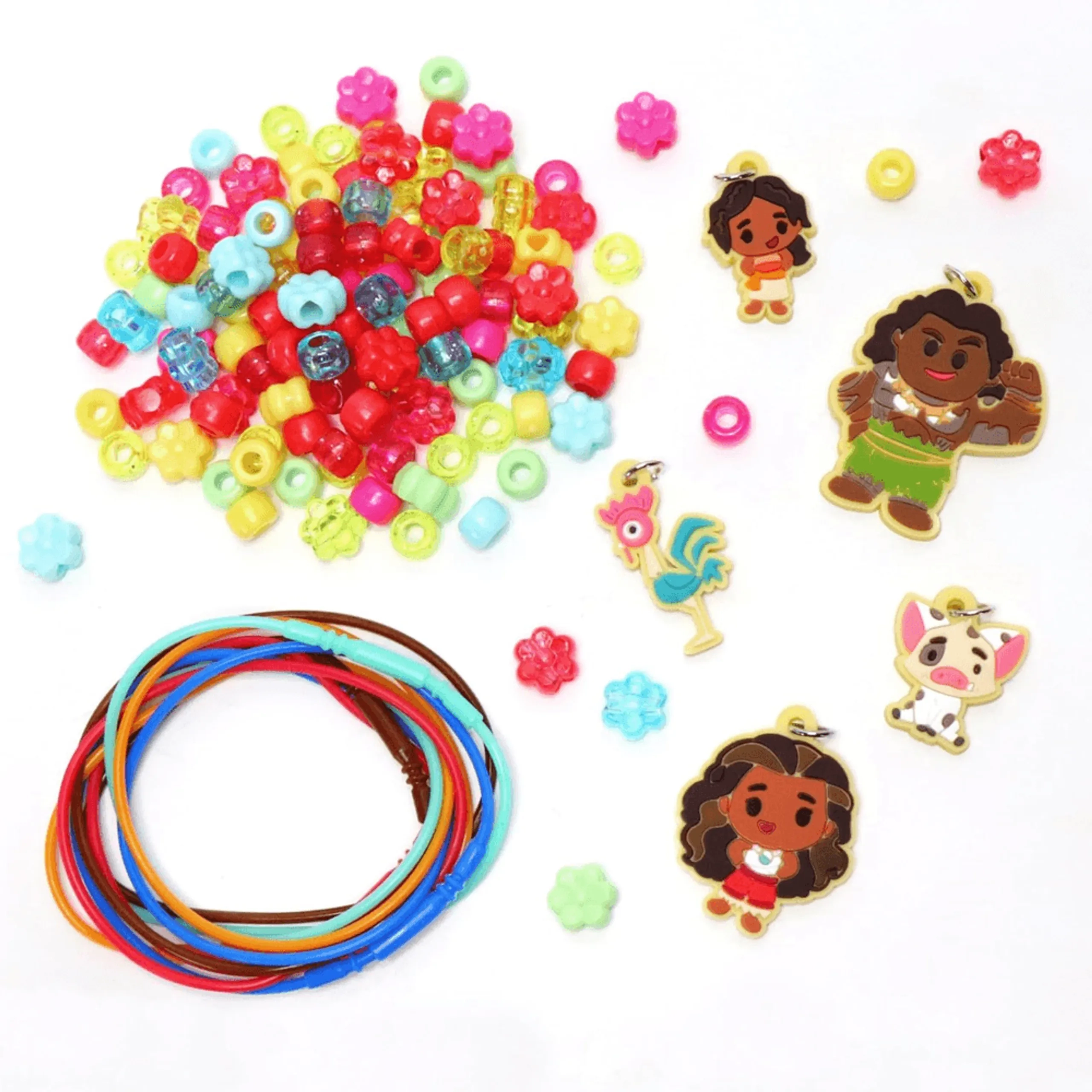 Moana 2 Necklace Activity Set - 150 beads 5 charms