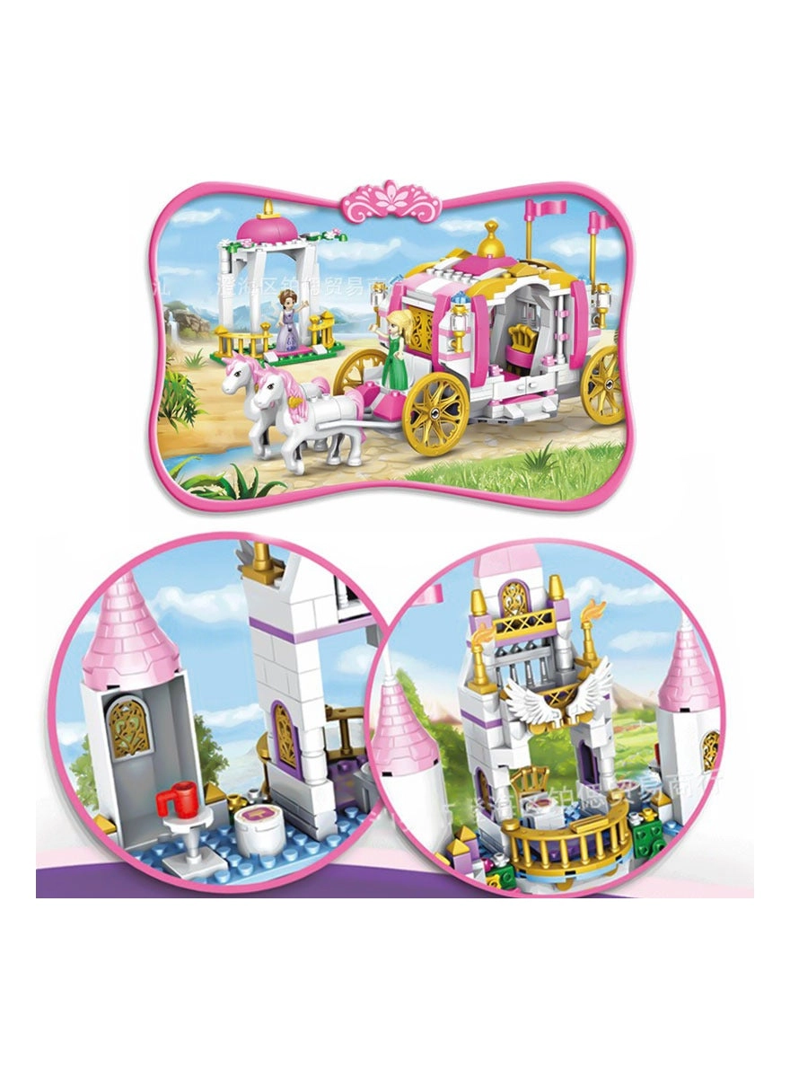 fantasy castle - four cartoon characters 712 pcs