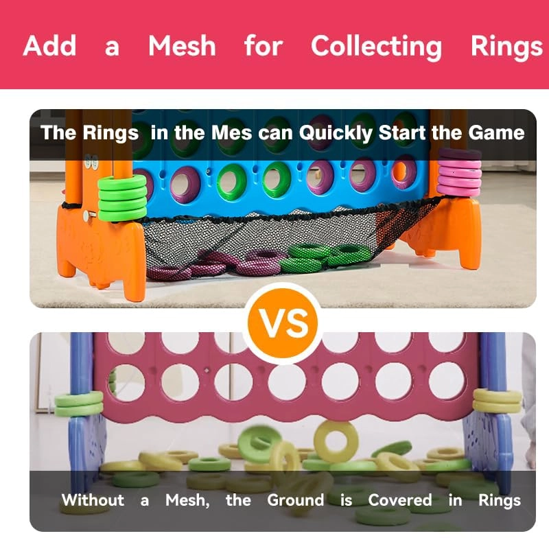 Giant 4 Row Game - Kid