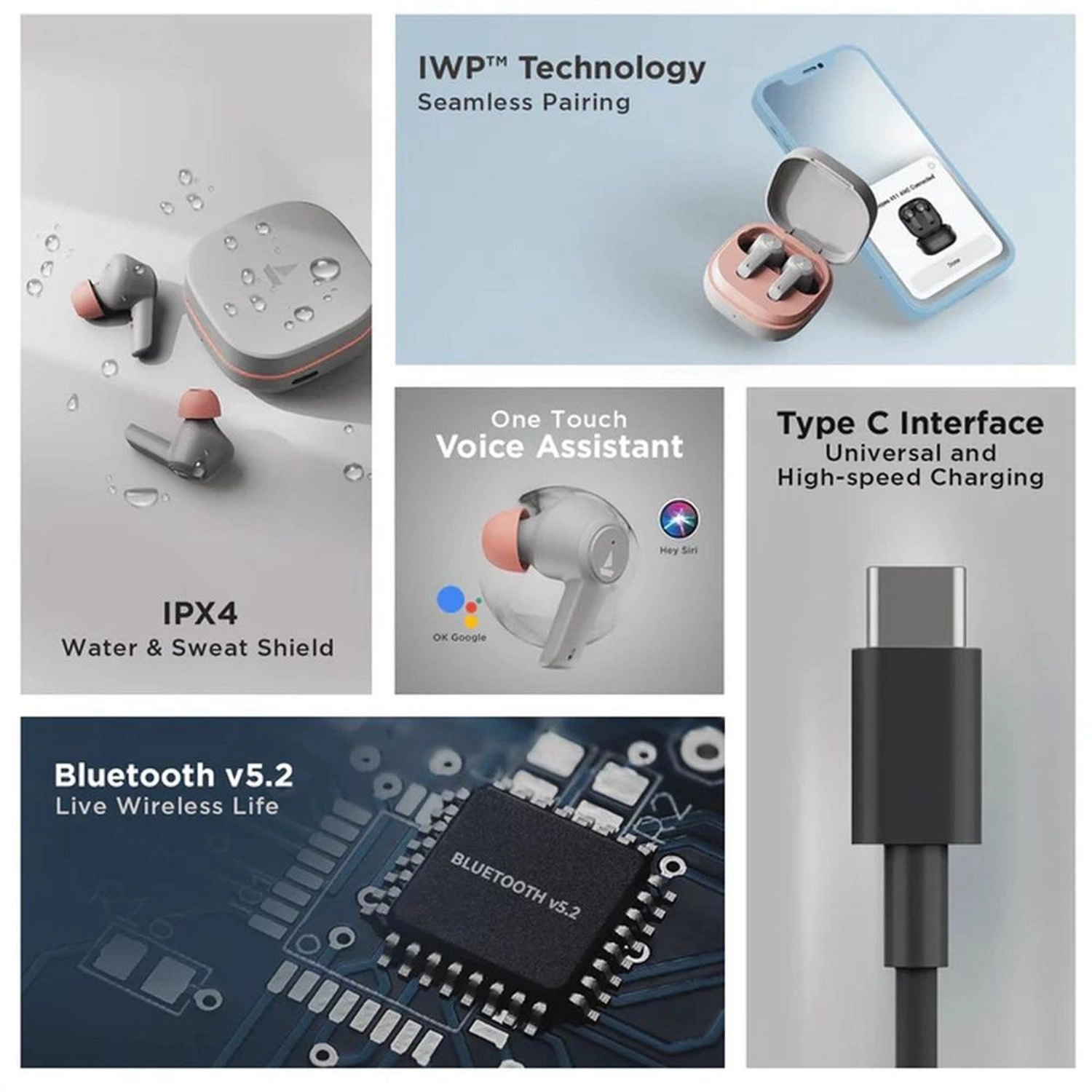 Airdopes 411ANC Wireless Earbud