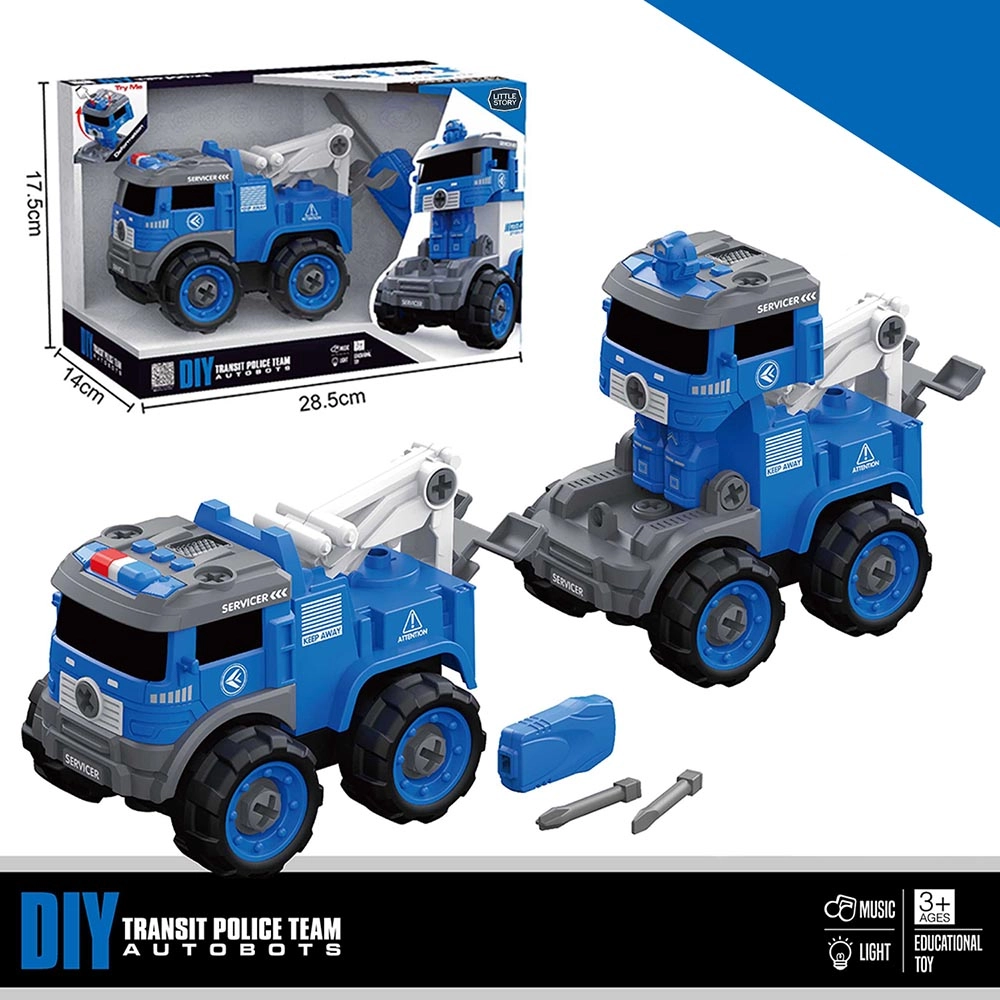 Police Truck - 36pcs