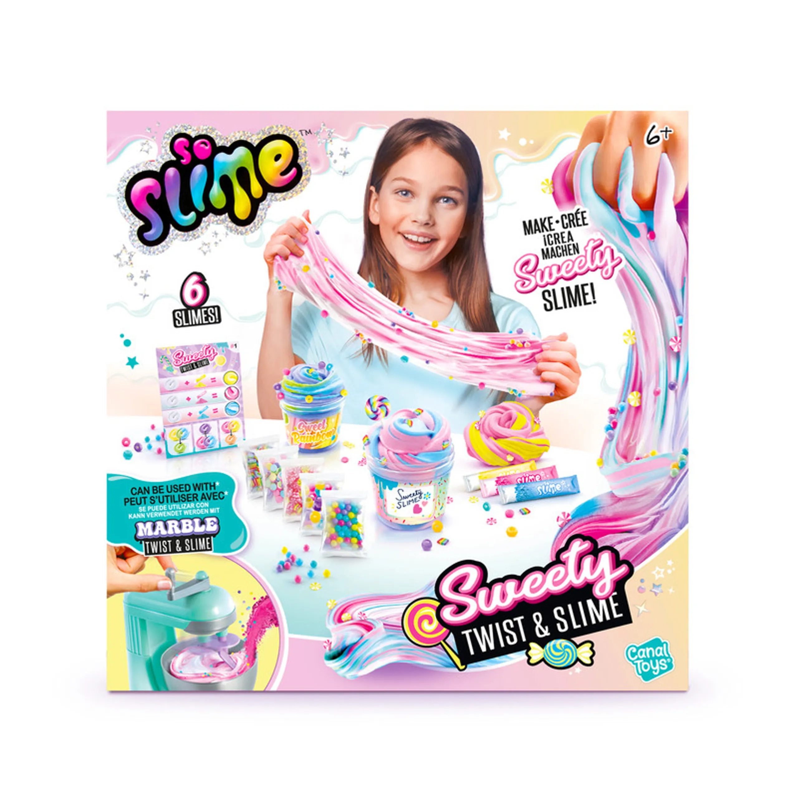Canal Toys So Slime Marble Twist - Slime Kit 6+ years