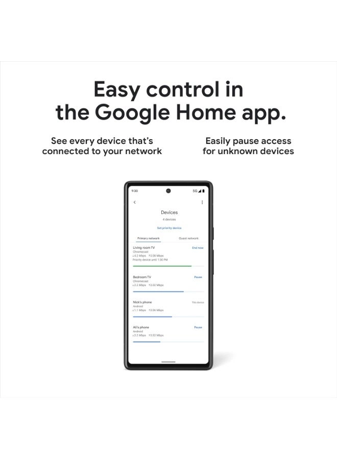 Nest Wifi Pro - Wi-Fi 6E