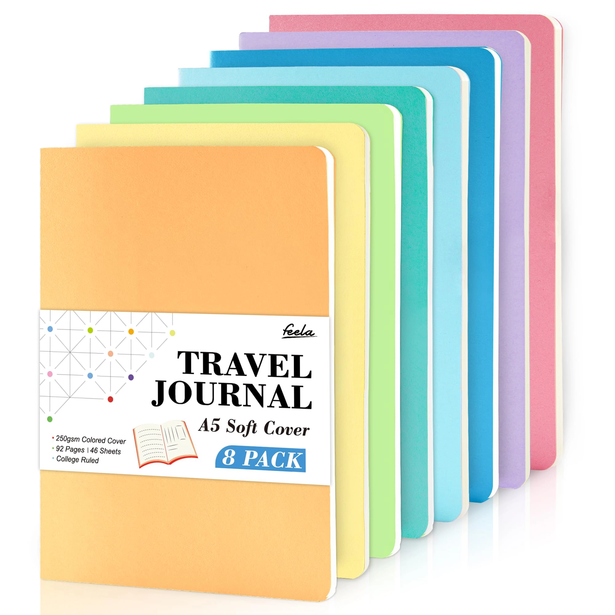 Soft Cover Notebooks A5 Softcover - Blank 46 Sheets