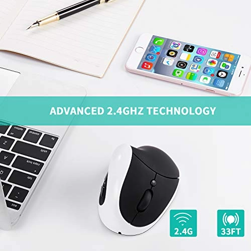 Left Handed Ergonomic Vertical Mouse - USB