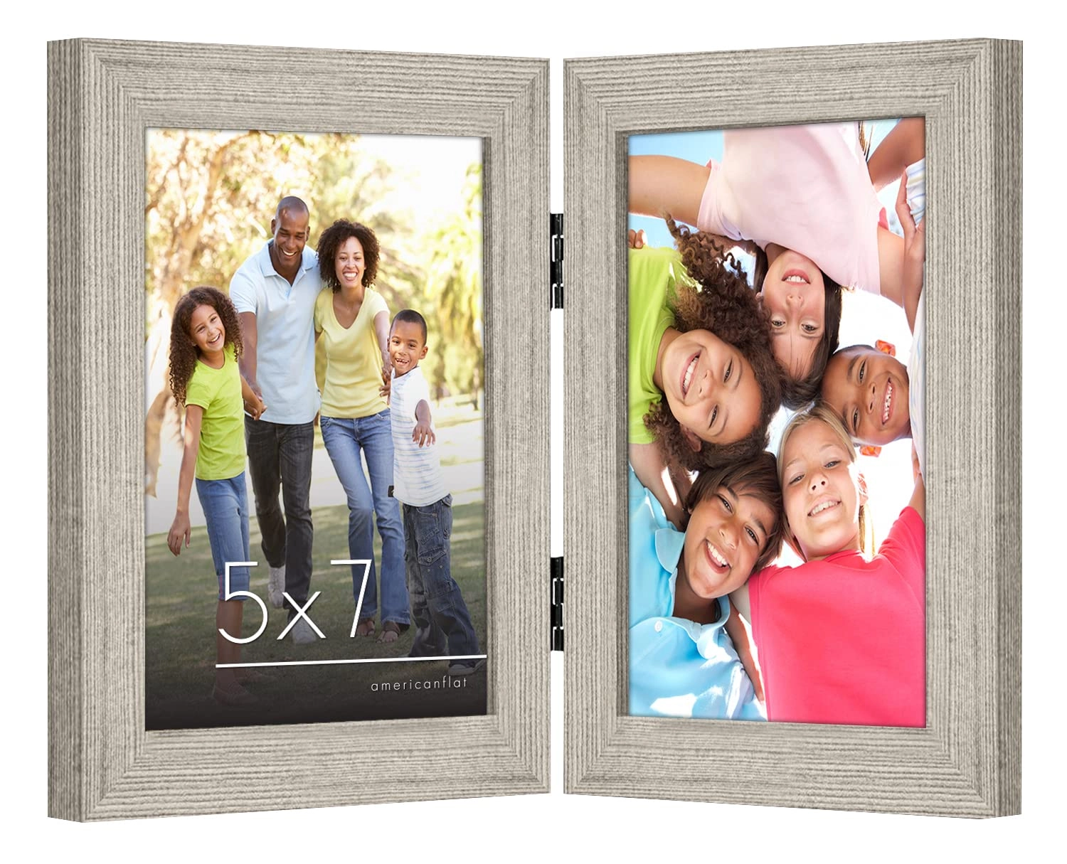 Hinged Picture Frame - 5x7 Two Displays