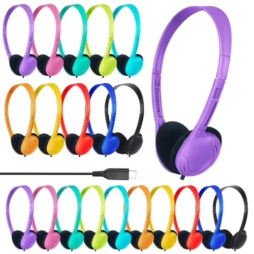 USB C Headphones Wired Headphone Pack