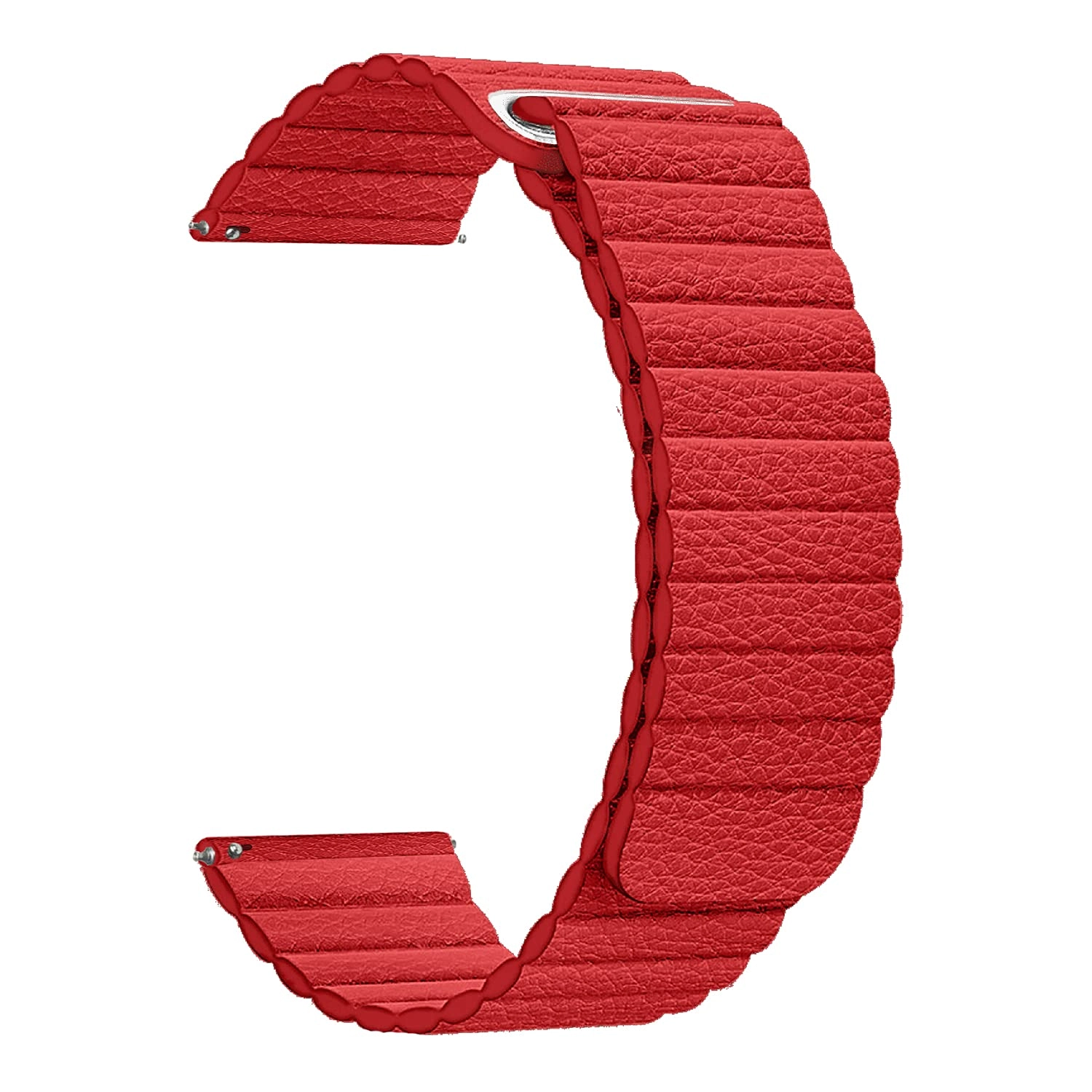 accessoriesmasters 22mm Magnetic Leather Loop Watch Strap for Fire Boltt Ninja Call 2 Smartwatch