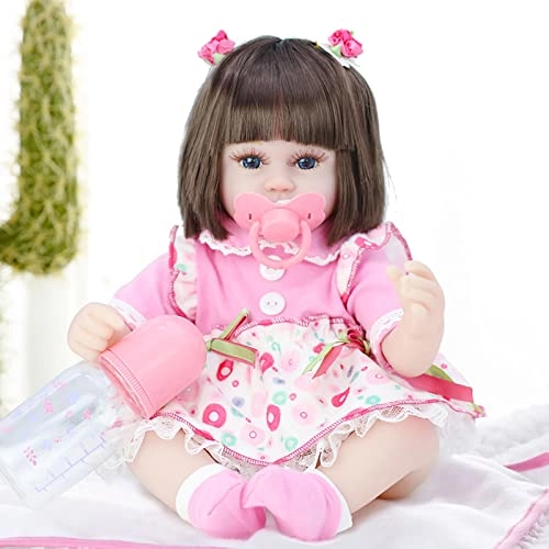 Reborn Baby Doll - 16.5 Inch Vinyl Toddler Girl