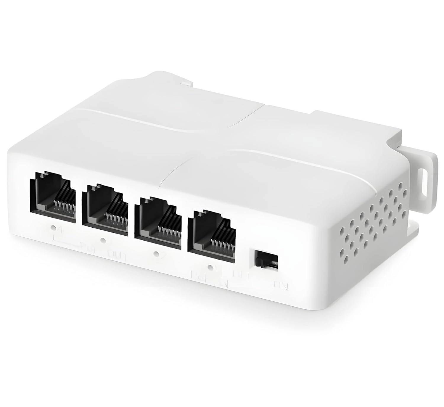 A J Enterprise PoE Extender - 44-57 VDC 24W 3 PoE Out IEEE802.3af/at 100Mbps