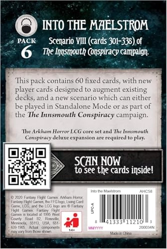 Arkham Horror: The Innsmouth Conspiracy Cycle Into The Malestrom