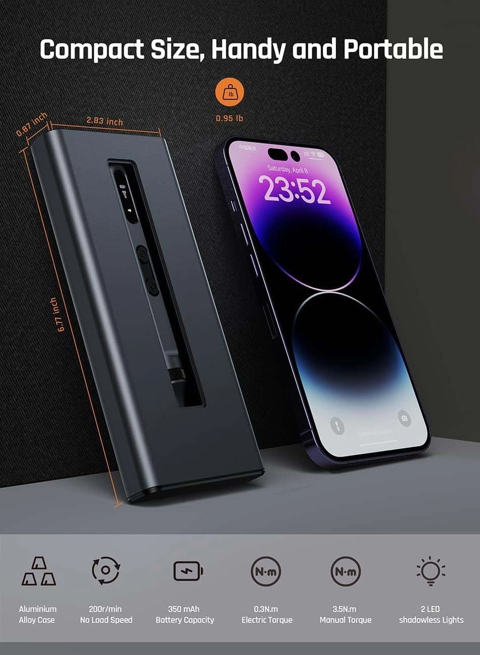 Electric Screwdriver - 1300mah