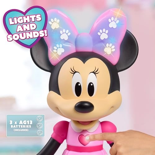 Minnie Mouse Pet Fun Doll - 10 inch Poseable Ages 3+