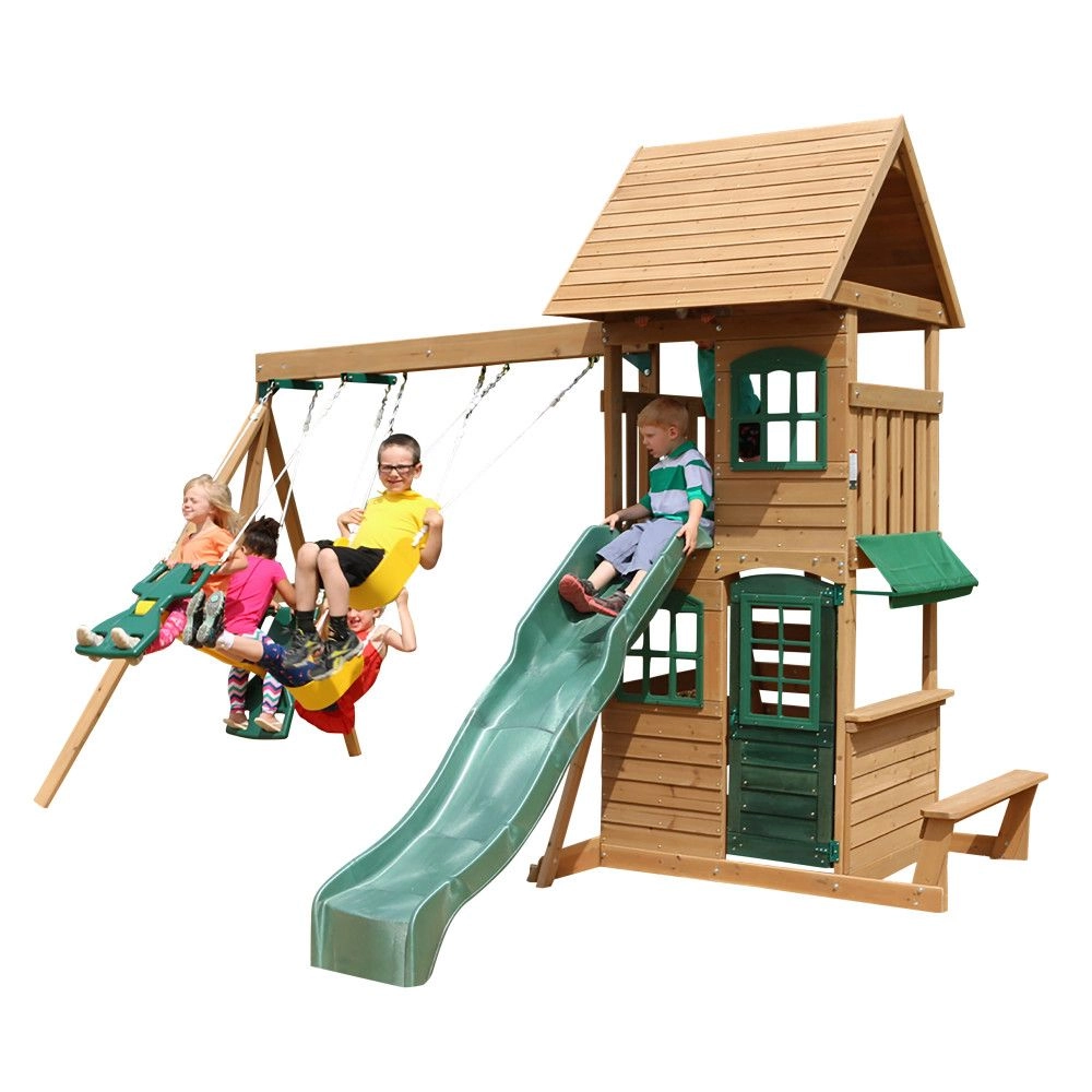 Brightside - Wooden Swing Set 3-10 Years