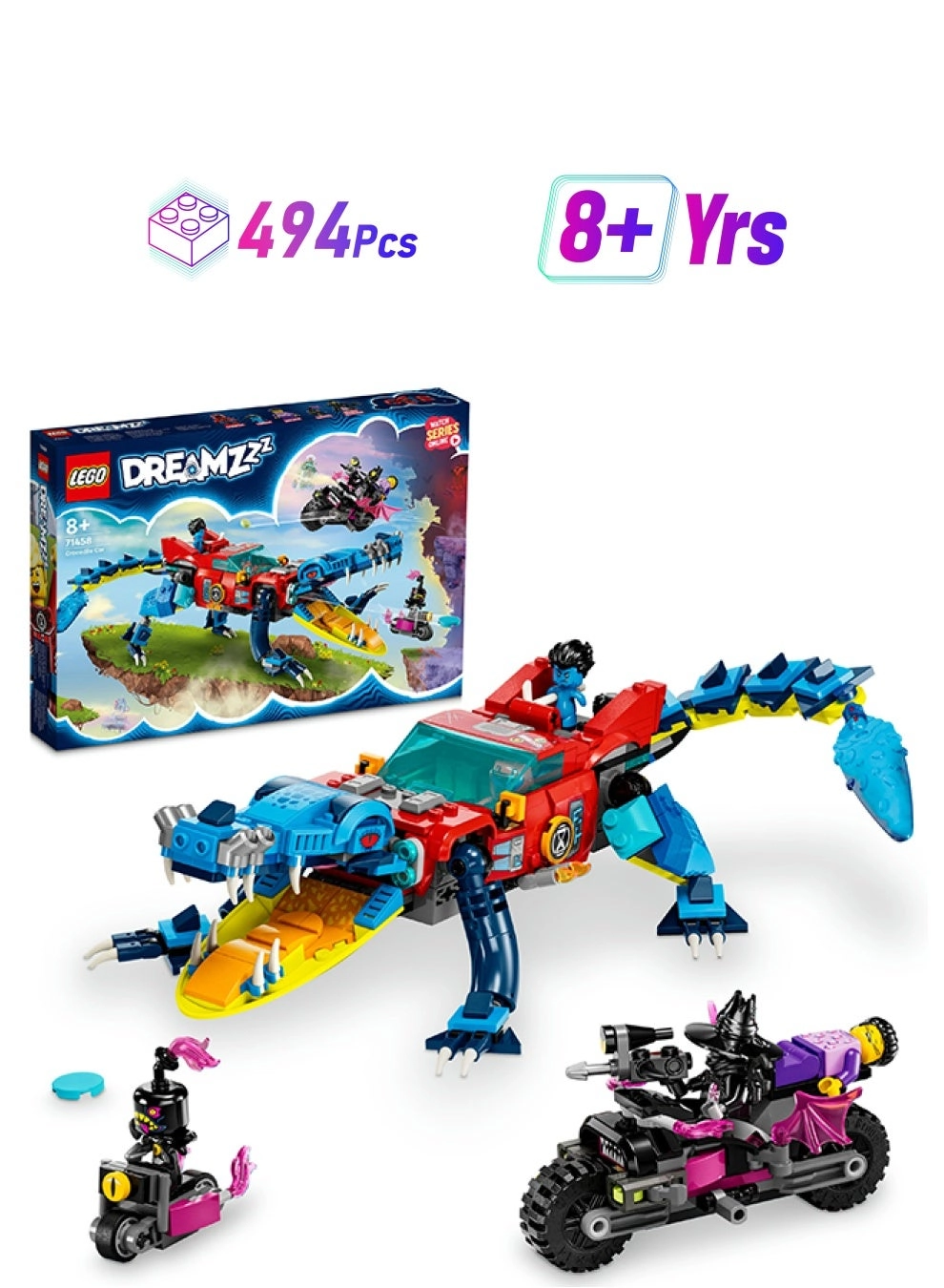DREAMZzz Crocodile Car (71458)