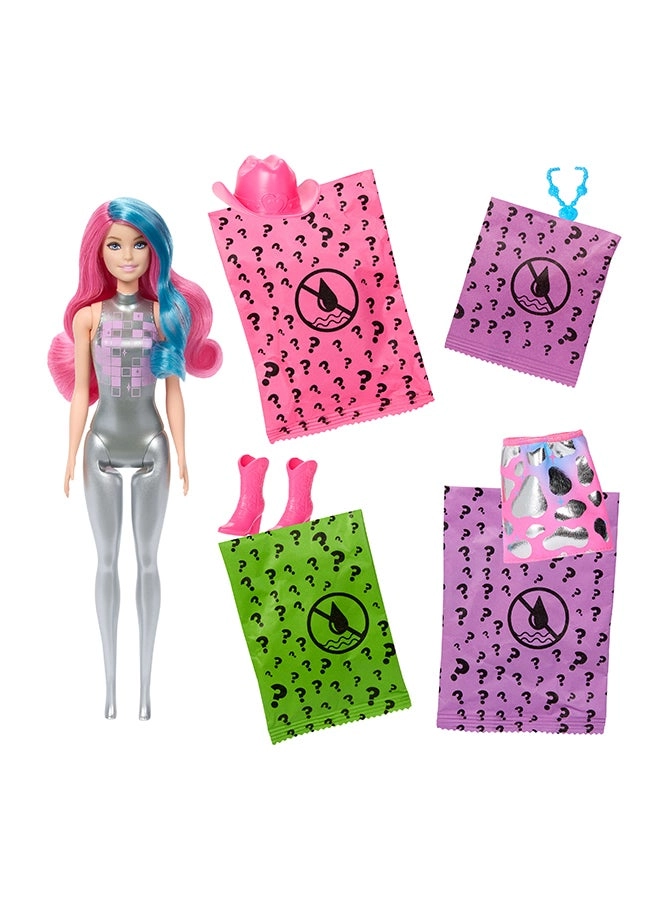 Barbie Color Reveal Disco Star Series - Plastic Girls Ages 3+