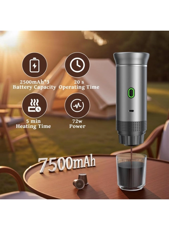 Portable Coffee Maker - 5-CUP Ground Coffee